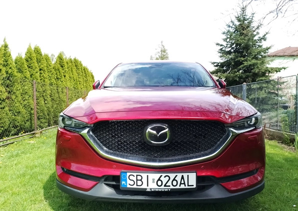 Mazda CX-5 cena 88900 przebieg: 94000, rok produkcji 2017 z Zambrów małe 436